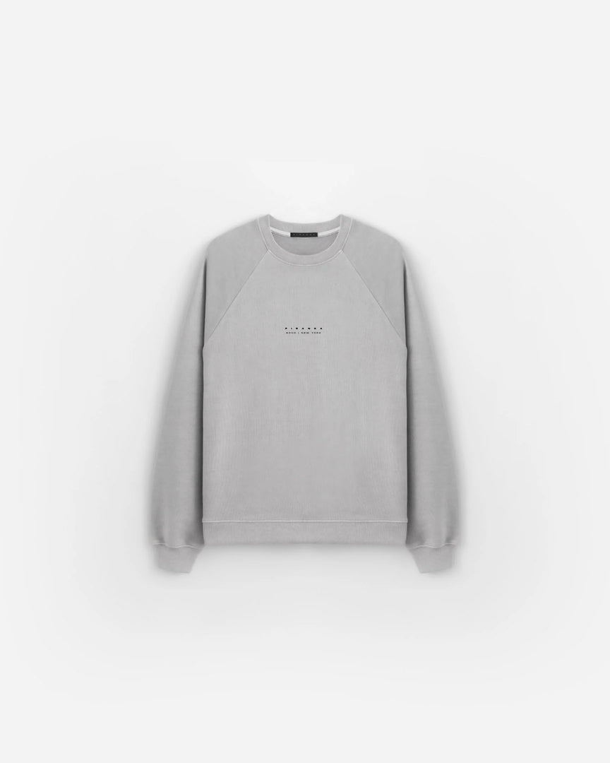 Stack Logo Raglan Crewneck - Vintage Washed