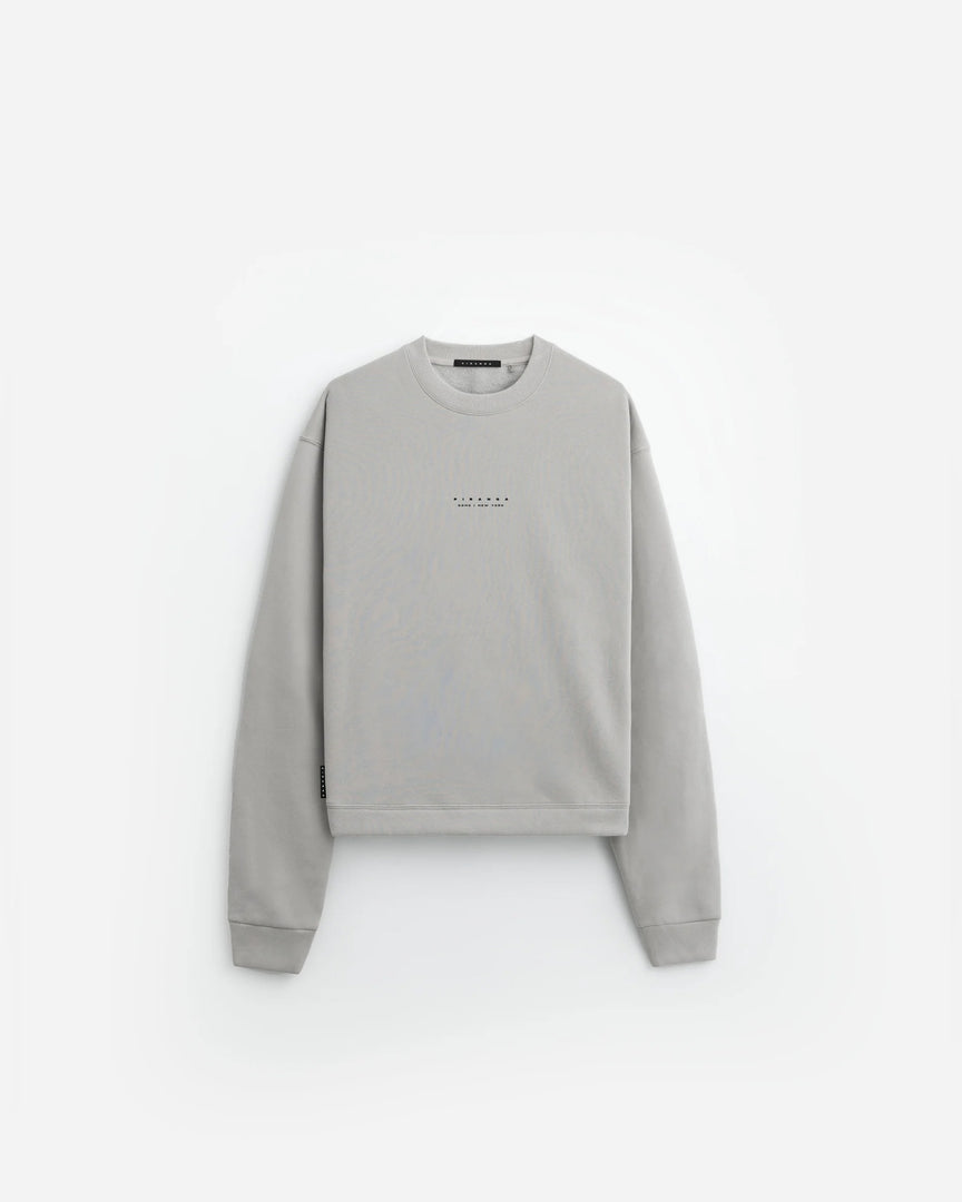 Cropped Fleece Crewneck