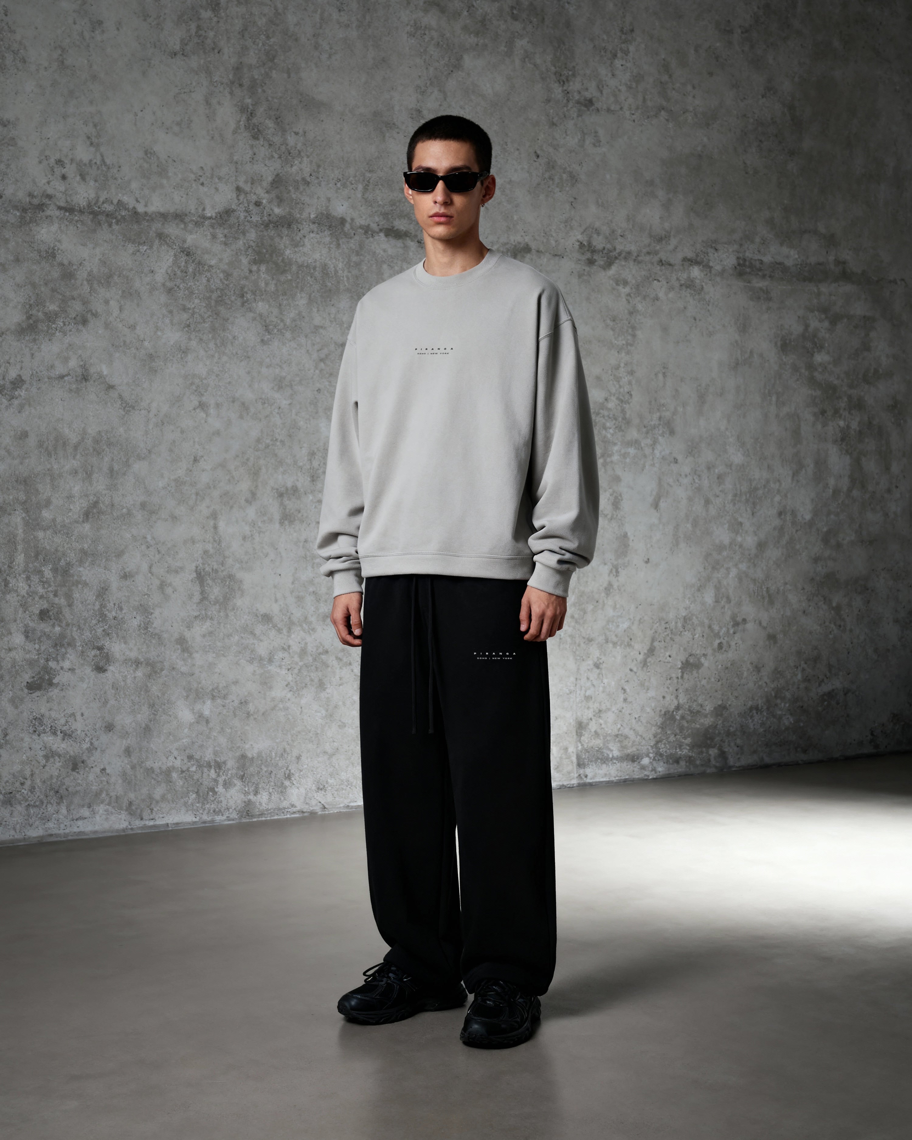 Cropped Fleece Crewneck
