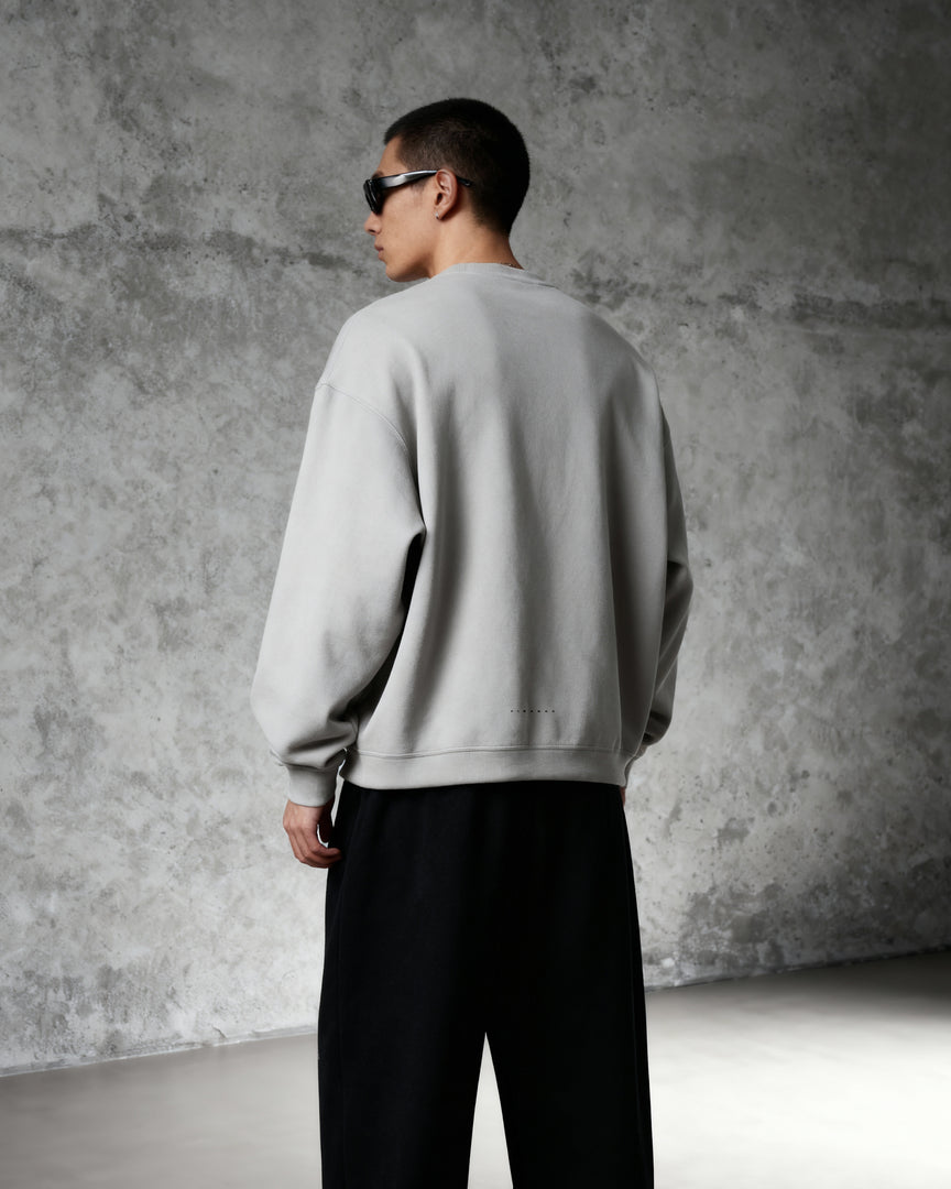 Cropped Fleece Crewneck
