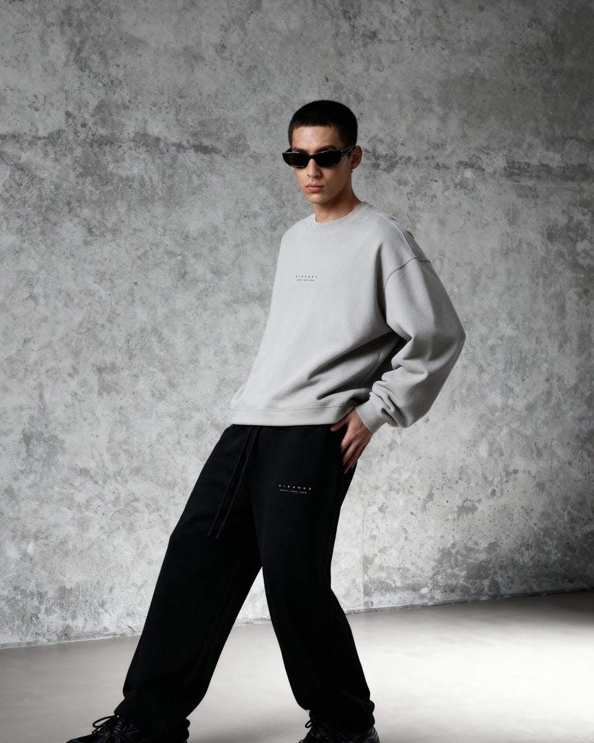 Cropped Fleece Crewneck