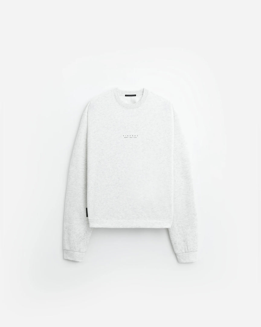 Cropped Fleece Crewneck