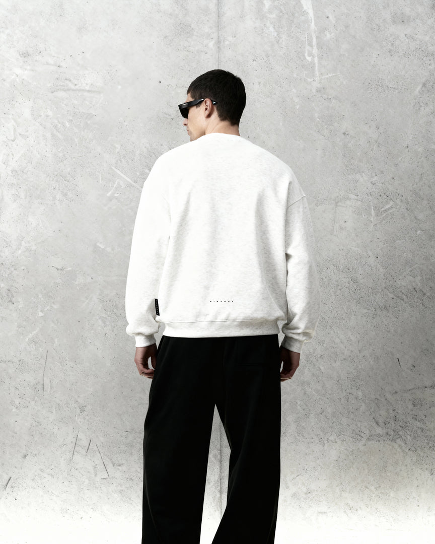Cropped Fleece Crewneck