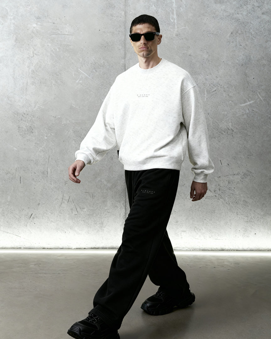 Cropped Fleece Crewneck