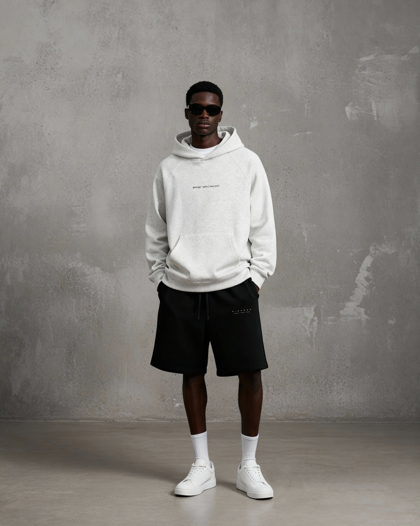 Minimal Raglan Hoodie