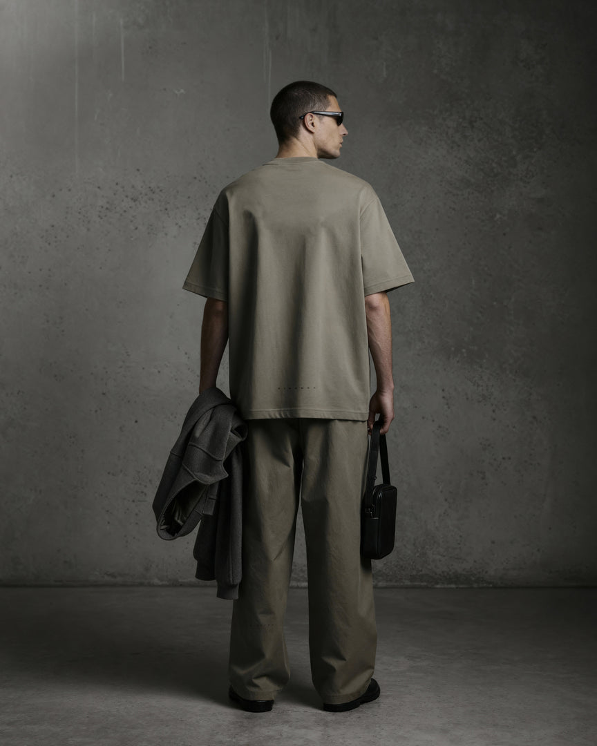 Stack Logo Relaxed Tee - Vintage Washed