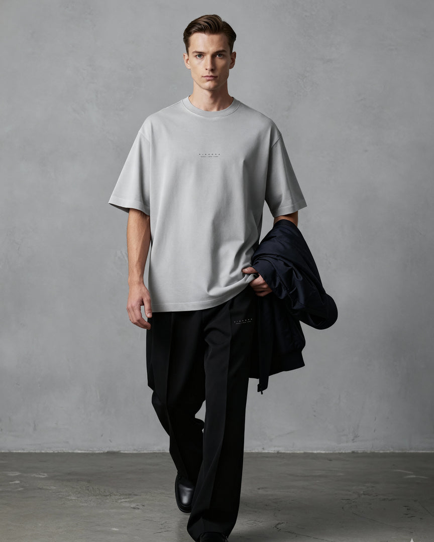 Stack Logo Relaxed Tee - Vintage Washed