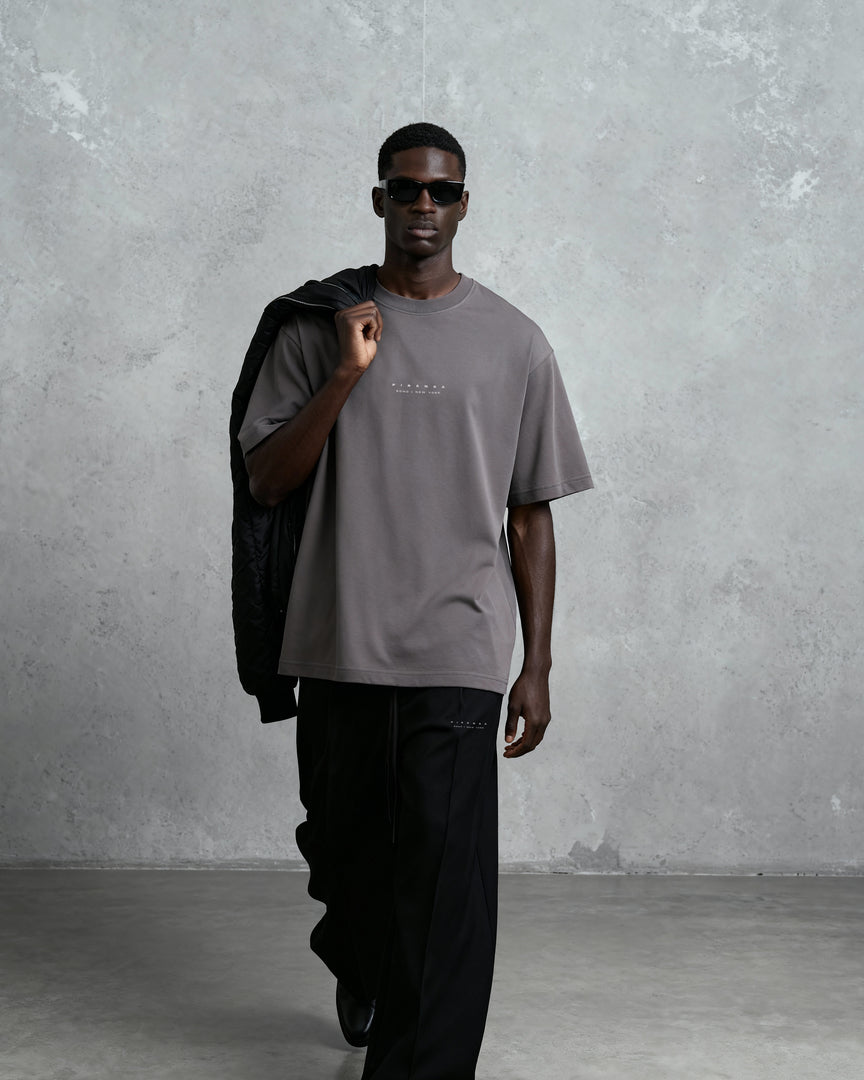 Strike Stack Logo Relaxed Tee - Garment Dyed