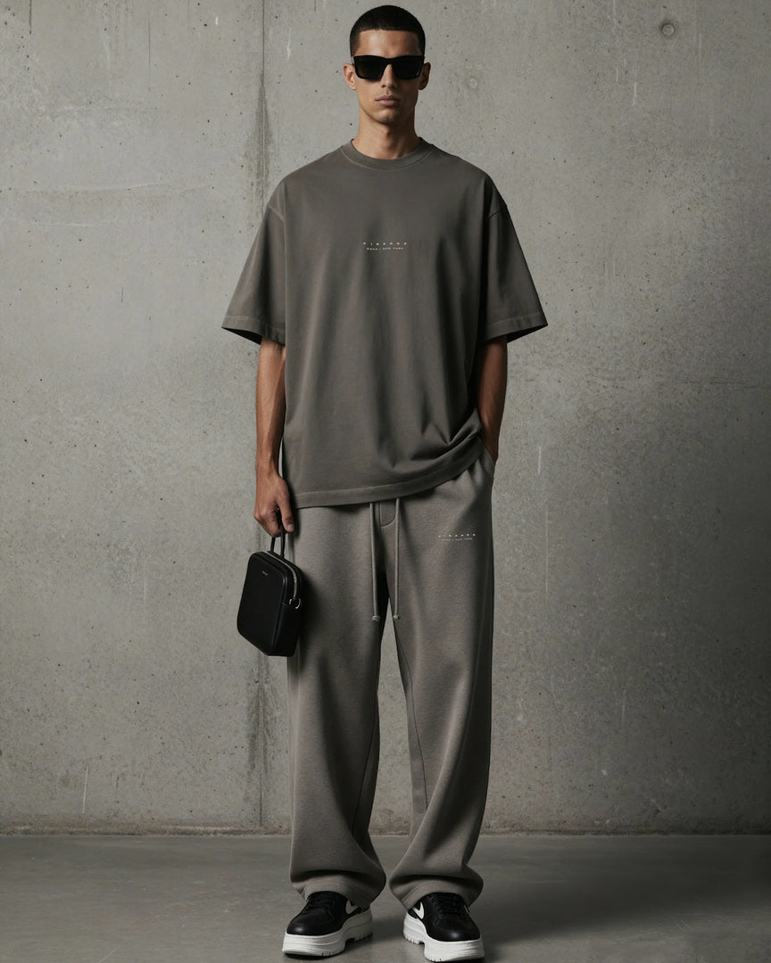 Strike Stack Logo Relaxed Tee - Garment Dye