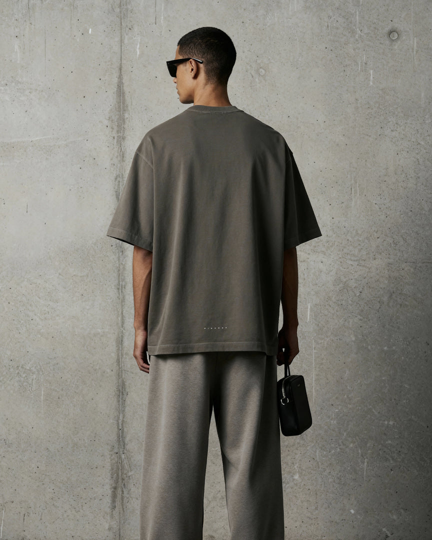 Strike Stack Logo Relaxed Tee - Garment Dye